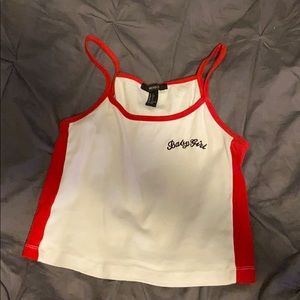 “Baby girl” crop top